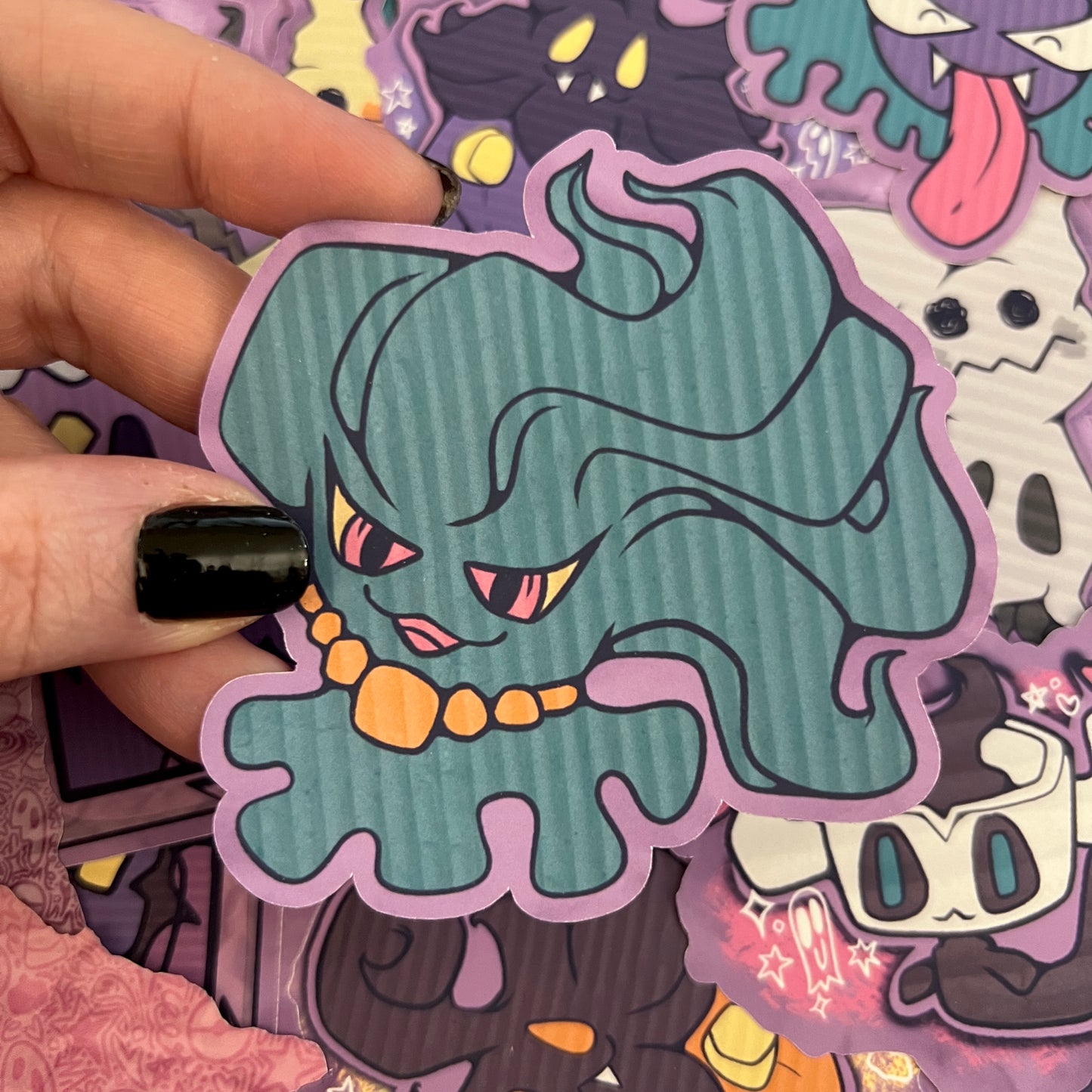 Purple Poke Die Cut Addon