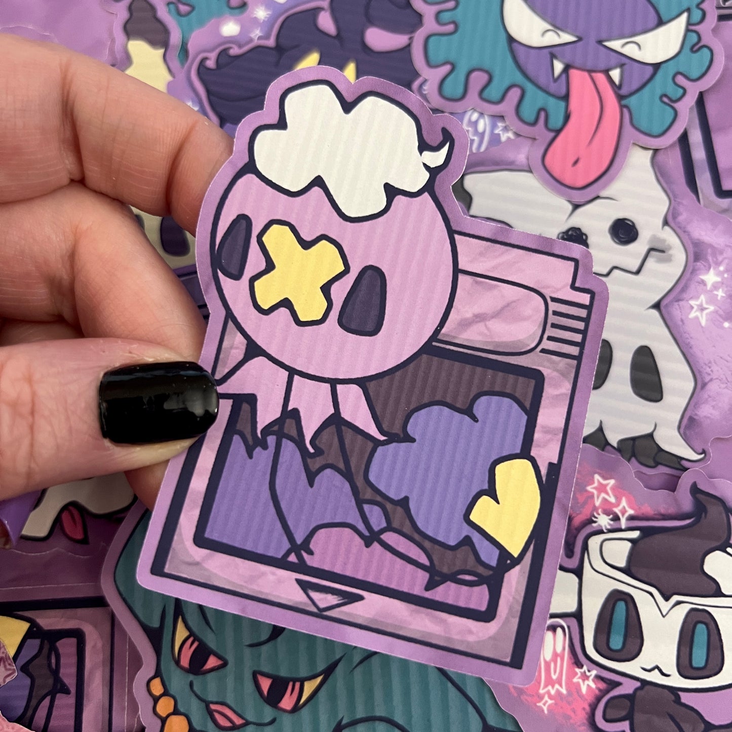 Purple Poke Die Cut Addon