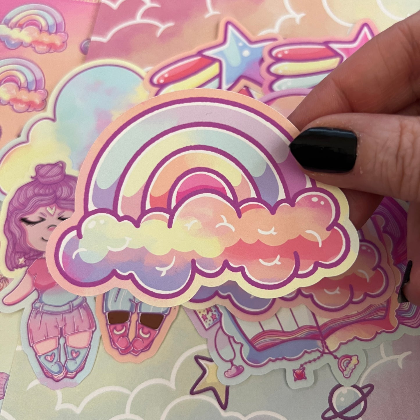 Pastel Cloud Die Cut Addon