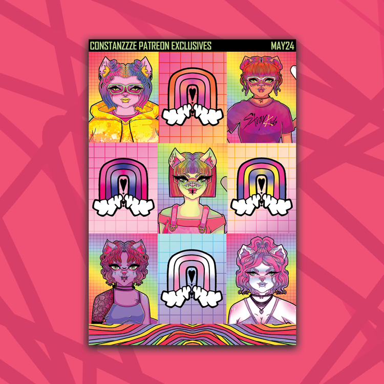 Pride Cat Meow Meow Higher Sheet Addon Bundle