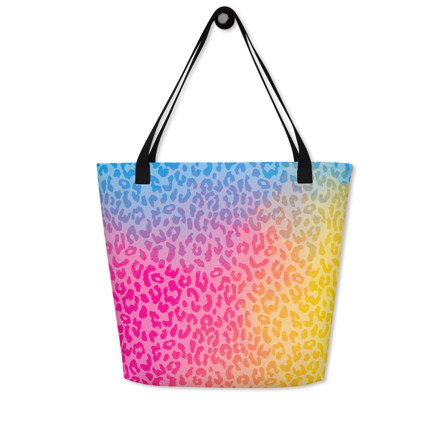 Cotton Kandi Cheetah Large AF All-Over Print Tote Bag