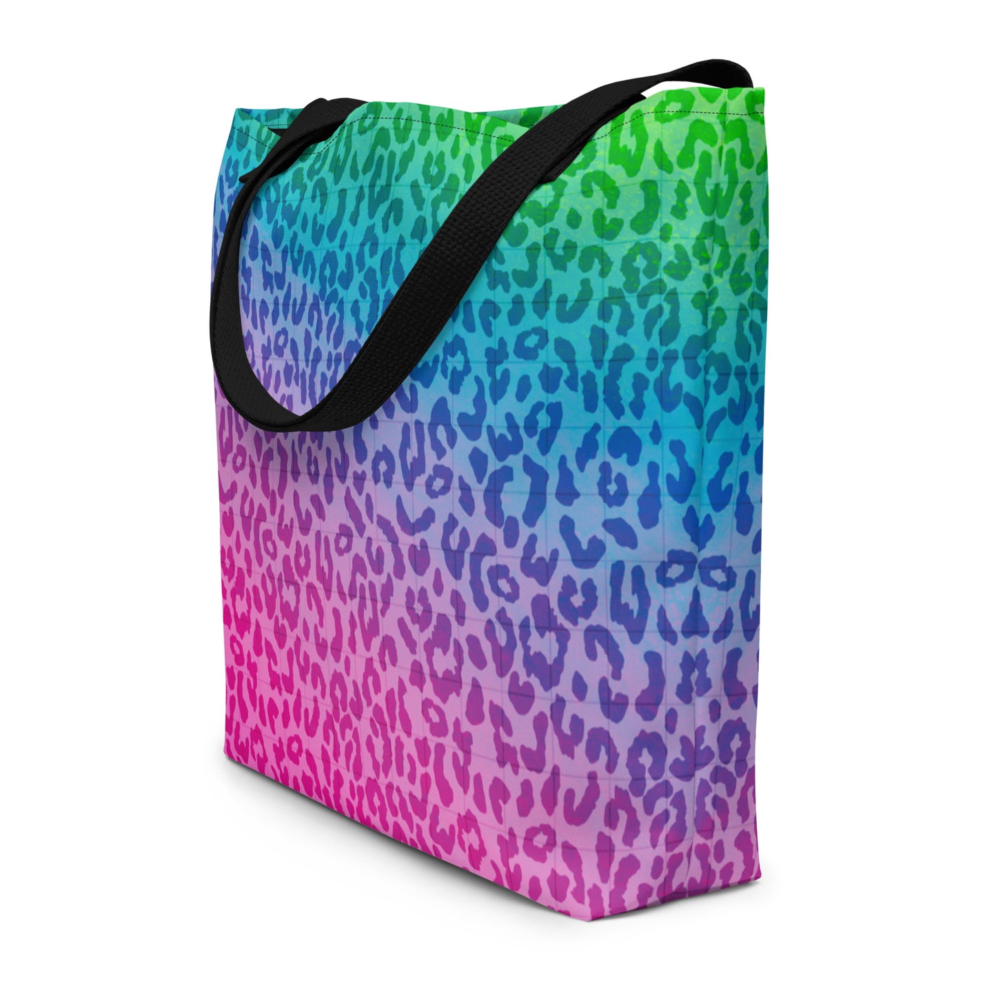 Kandi Cheetah Large AF All-Over Print Tote Bag