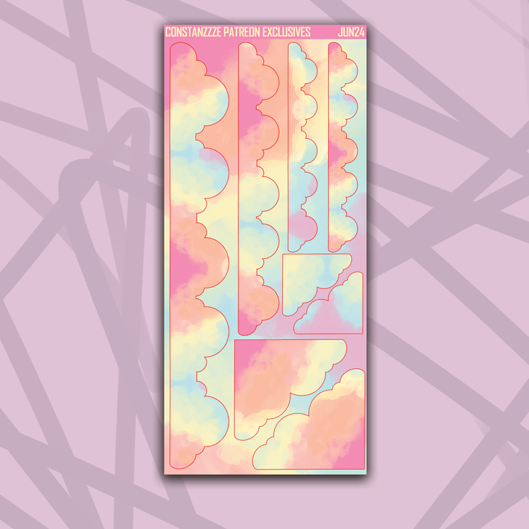 Pastel Cloud Higher Sheet Addon Bundle