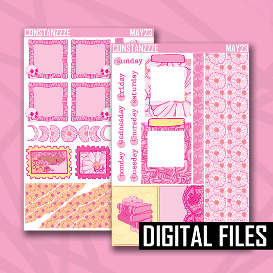 Digital Daisy Witch Journaling Kit