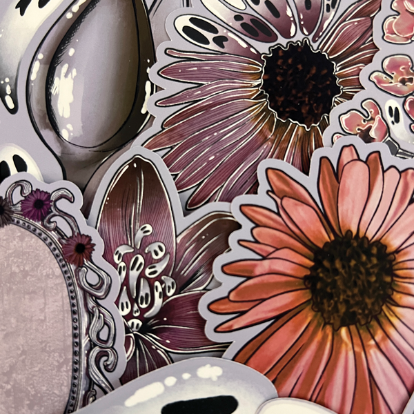 Haunted Florals Die Cut Addon