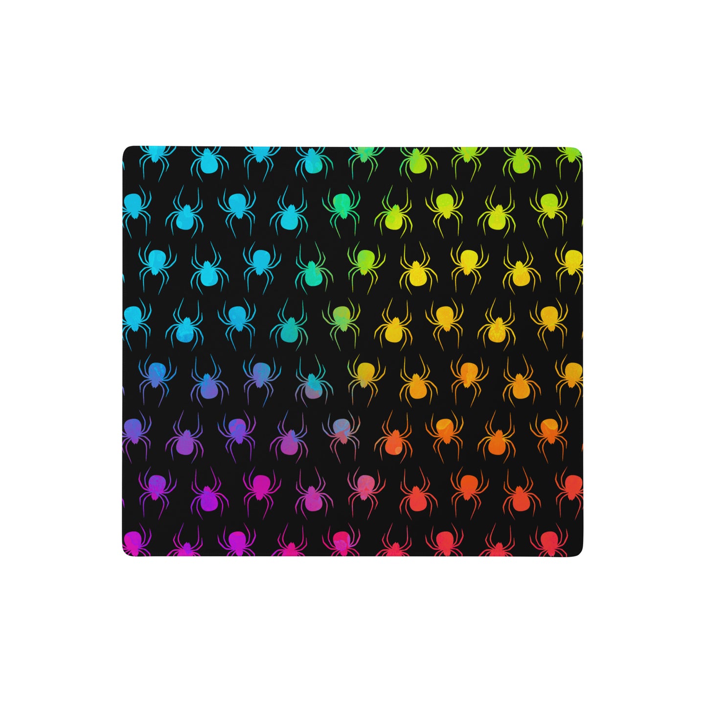 Black Spider Desk Mat