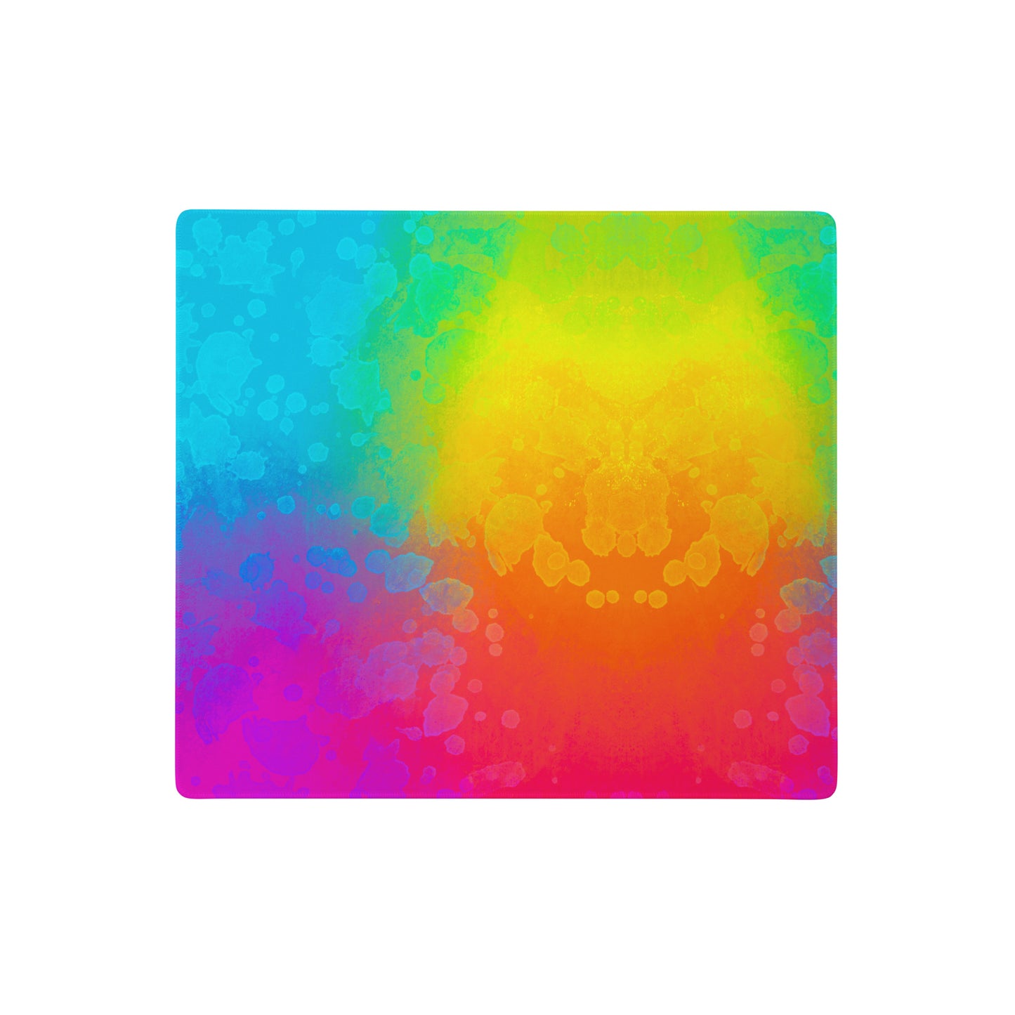 Colorful Halloween Splatter Desk Mat