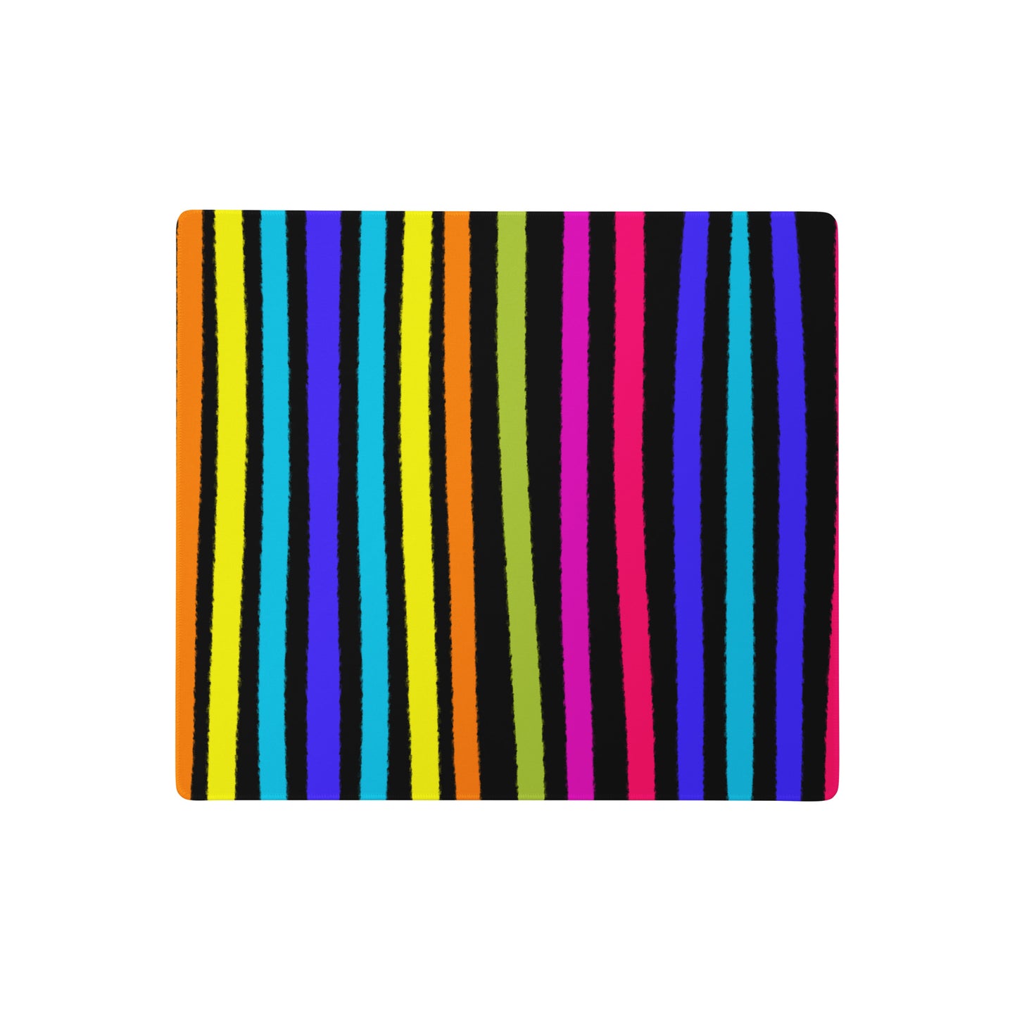 Halloween Stripes Desk Mat