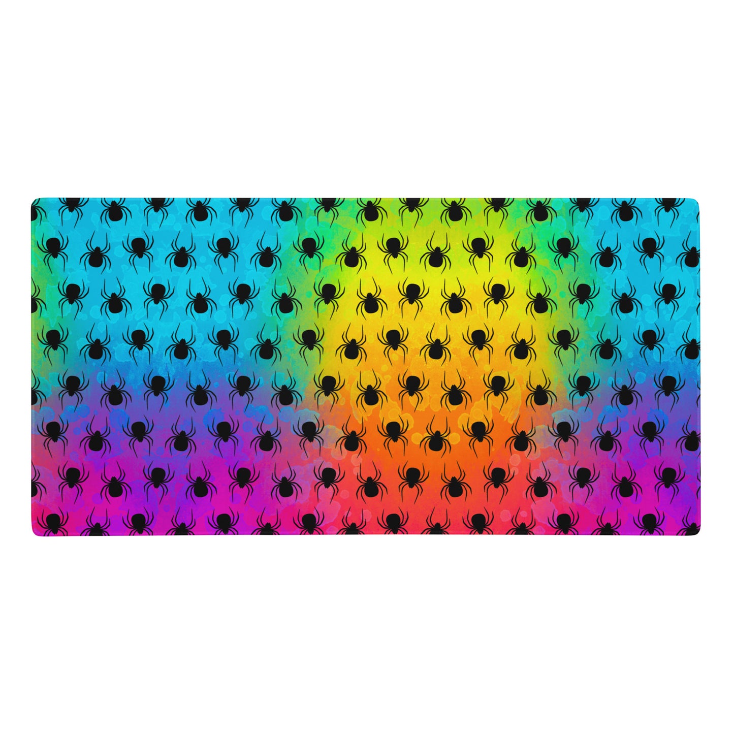 Colorful Spider Desk Mat