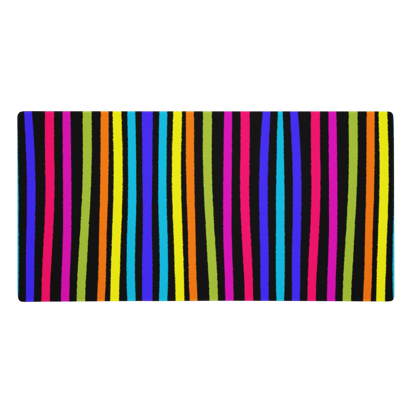 Halloween Stripes Desk Mat