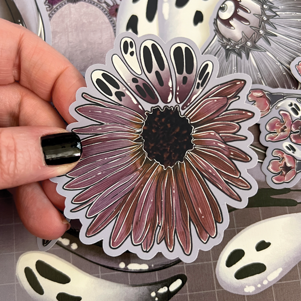 Haunted Florals Die Cut Addon