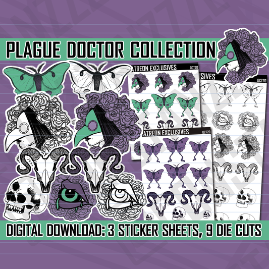 Digital Plague Doctor Collection