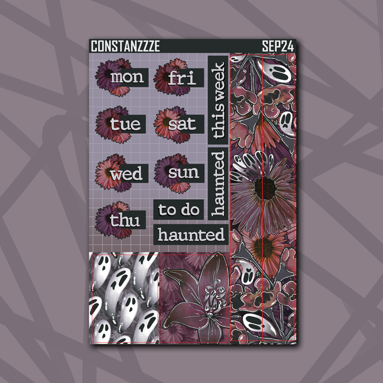 Haunted Florals Journaling Kit