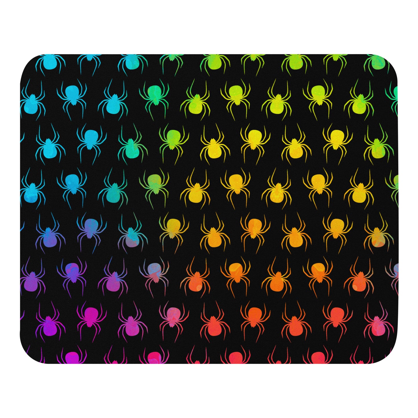 Black Spider Mouse Pad