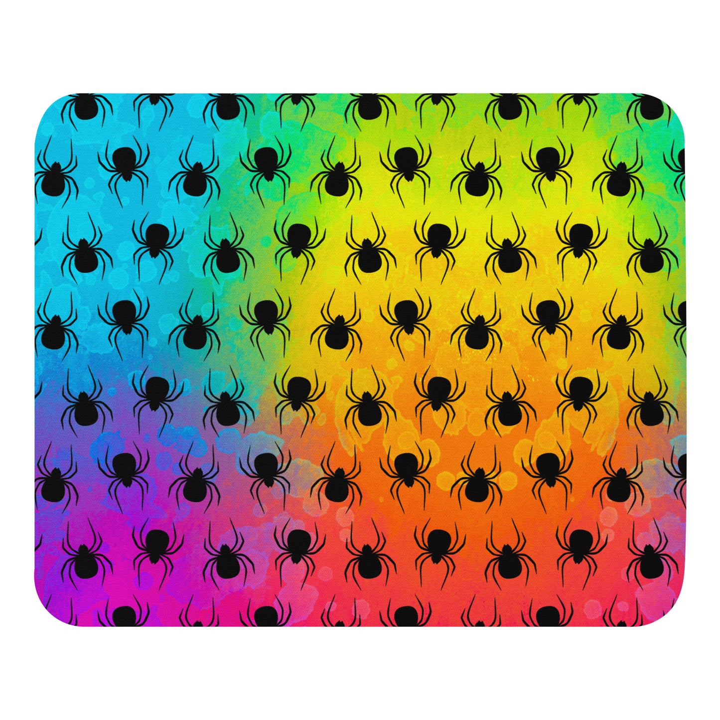 Colorful Spider Mouse pad