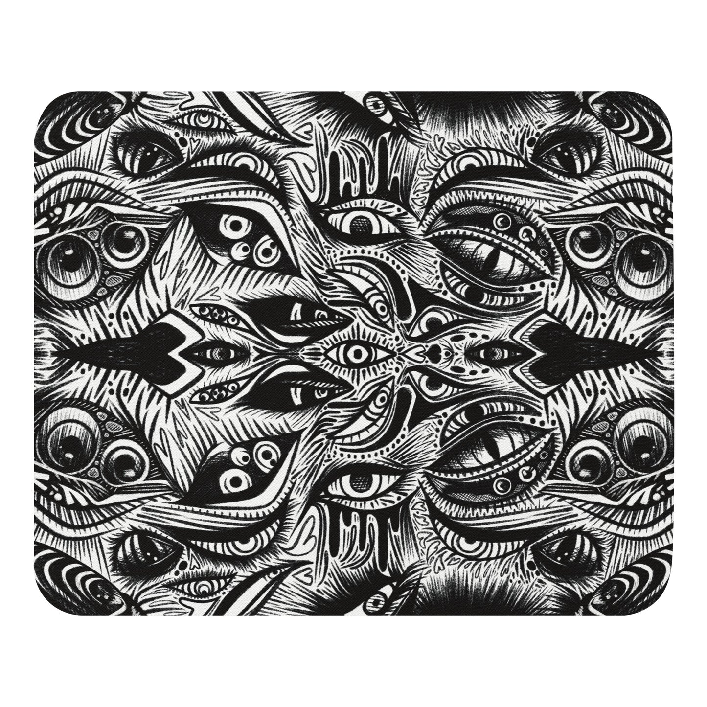 Trippy Eye Mouse Pad