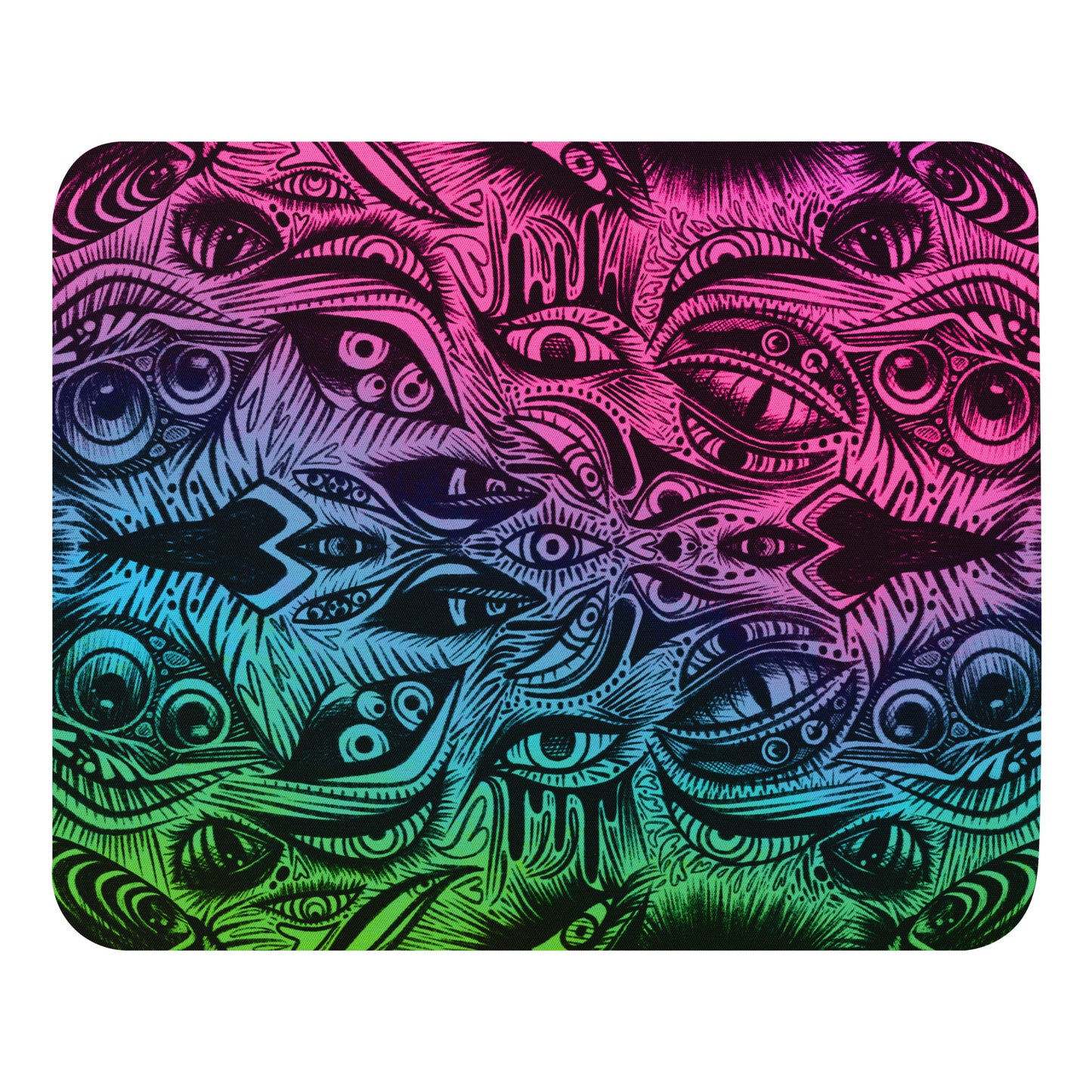 Kandi Trippy Eye Mouse Pad