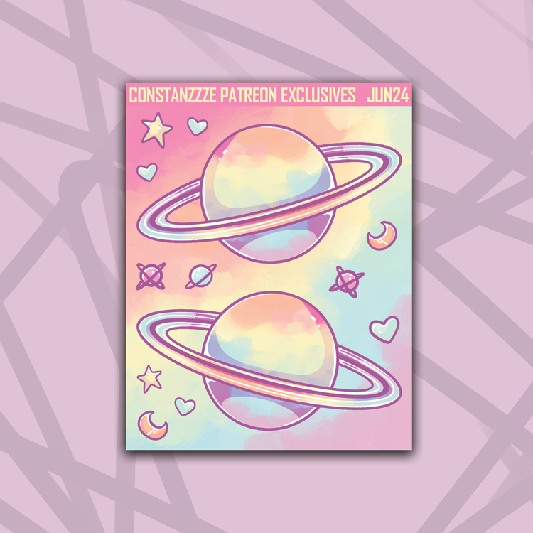 Pastel Cloud Planet Deco Sheet Addon