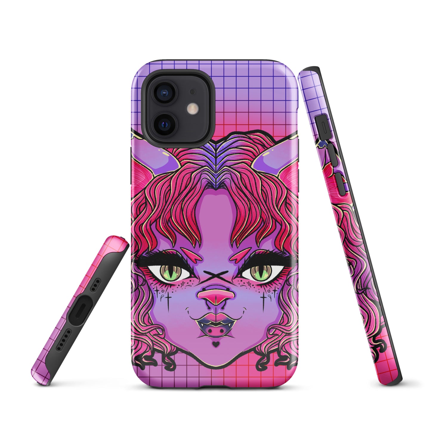 Bi Meow Meow Portrait Tough Case for iPhone®