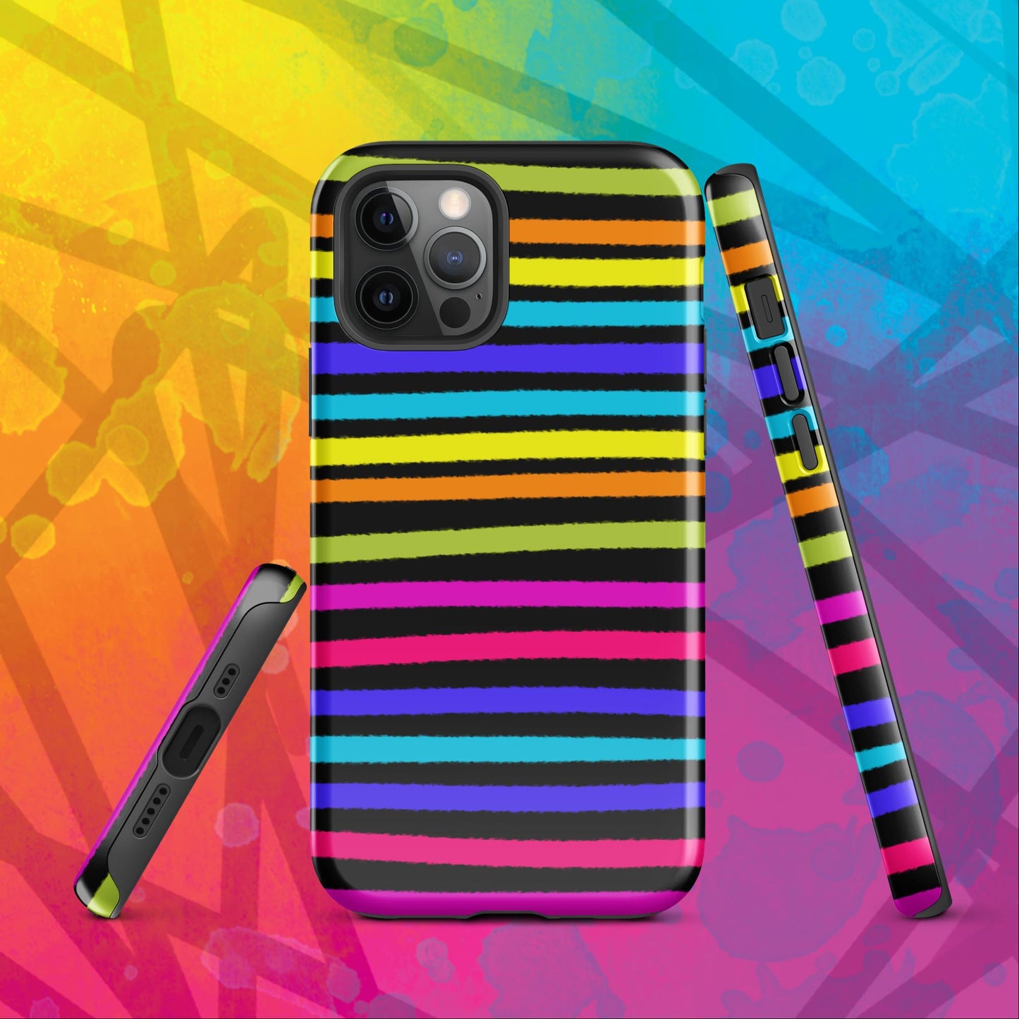 Halloween Stripes Tough Case for iPhone®