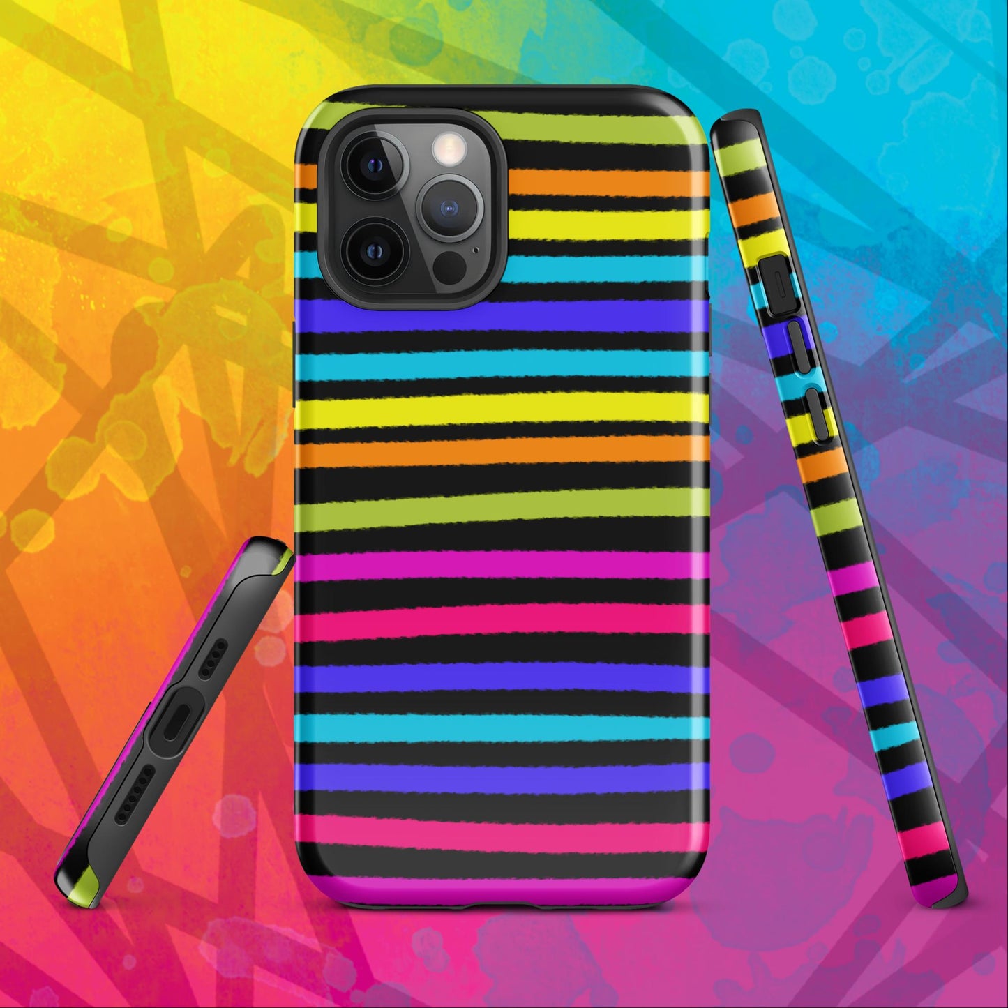 Halloween Stripes Tough Case for iPhone®