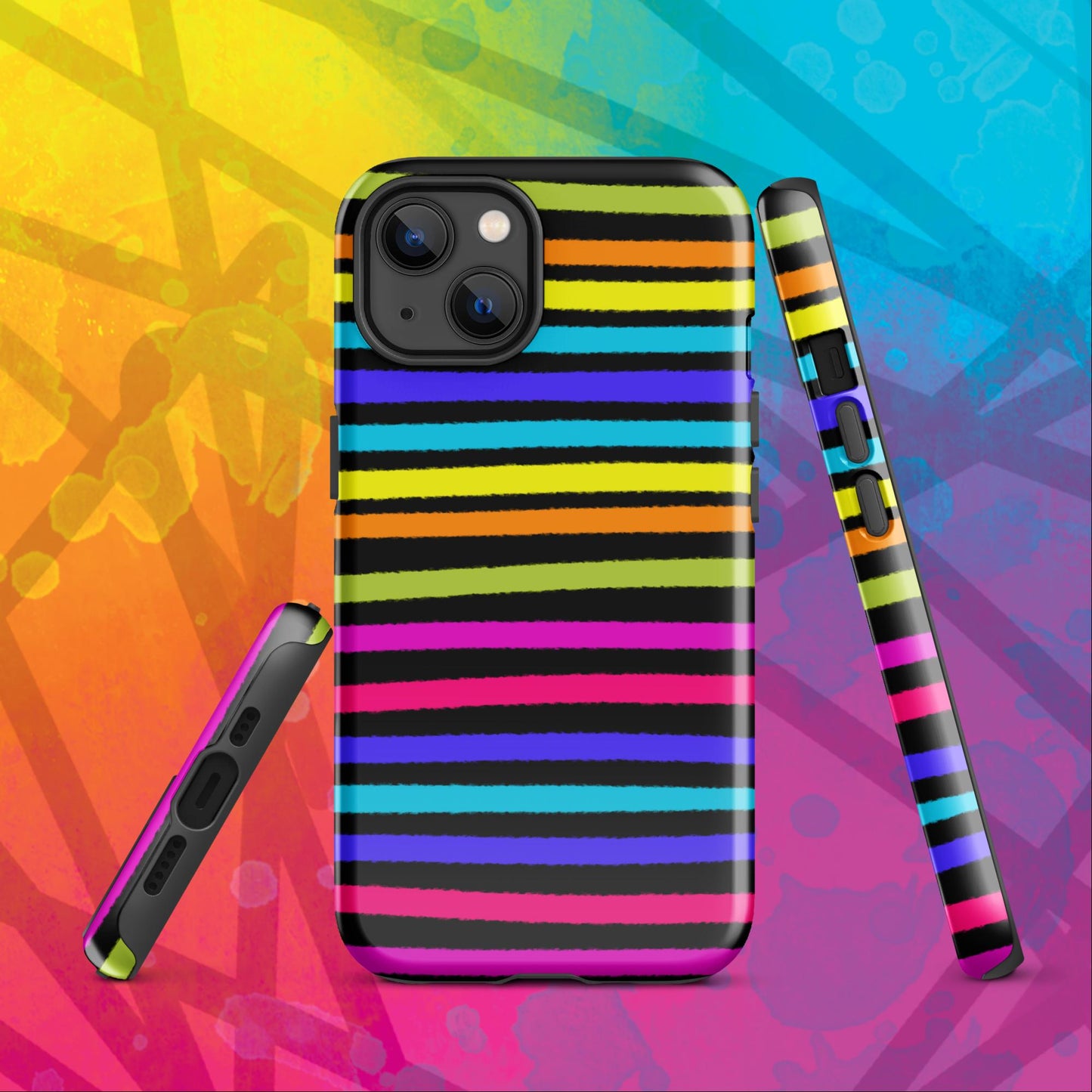 Halloween Stripes Tough Case for iPhone®