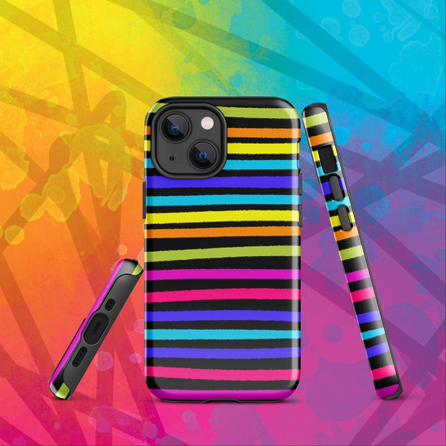 Halloween Stripes Tough Case for iPhone®