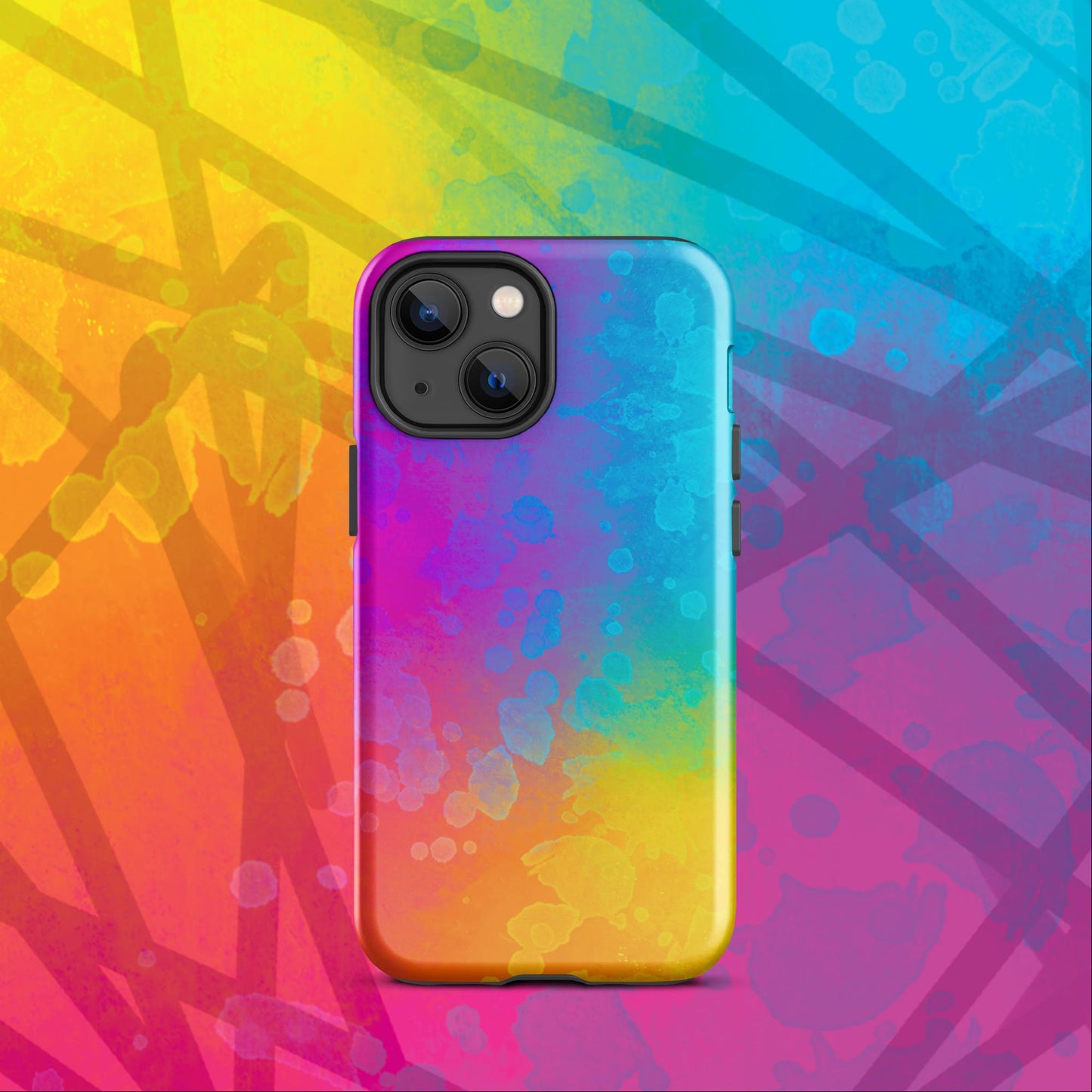 Colorful Halloween Splatter Tough Case for iPhone®