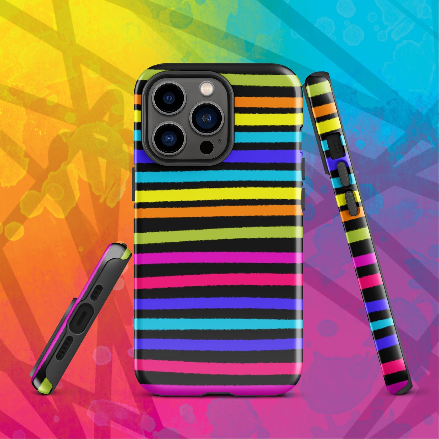 Halloween Stripes Tough Case for iPhone®