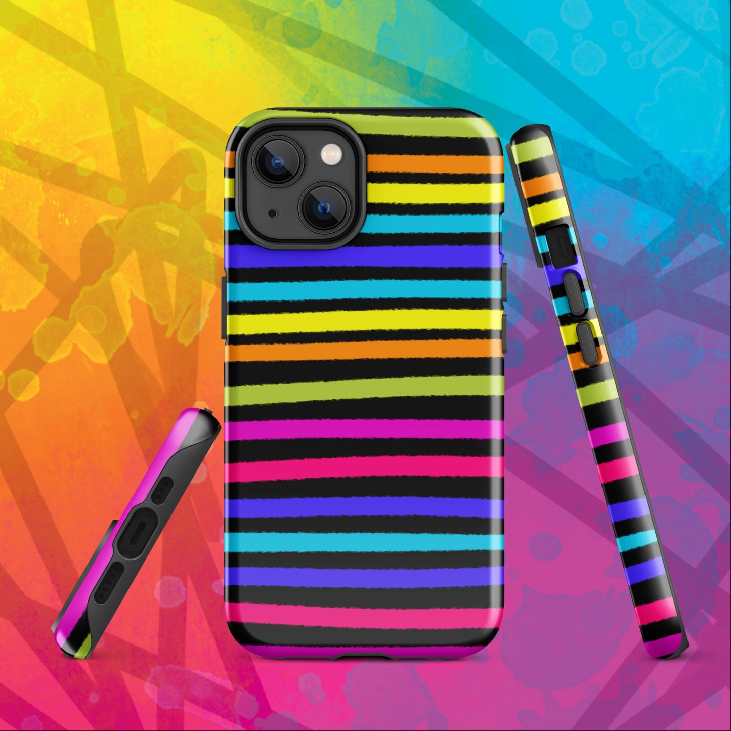 Halloween Stripes Tough Case for iPhone®