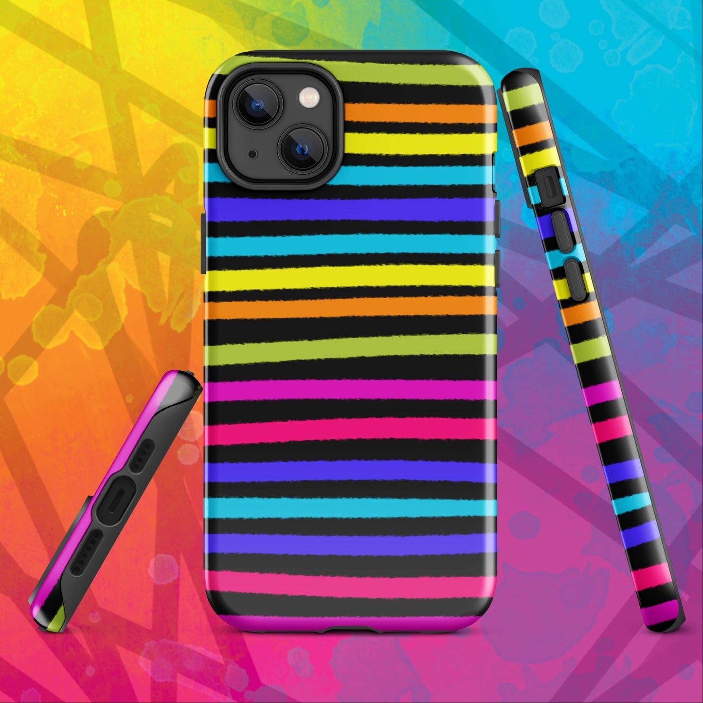 Halloween Stripes Tough Case for iPhone®