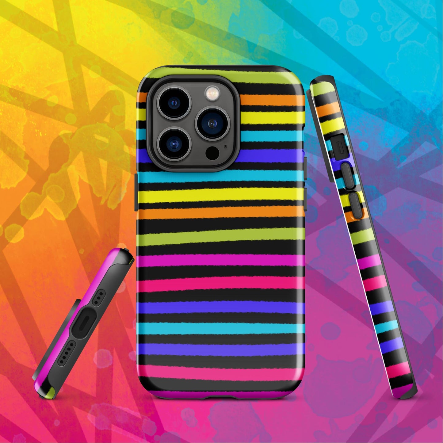 Halloween Stripes Tough Case for iPhone®