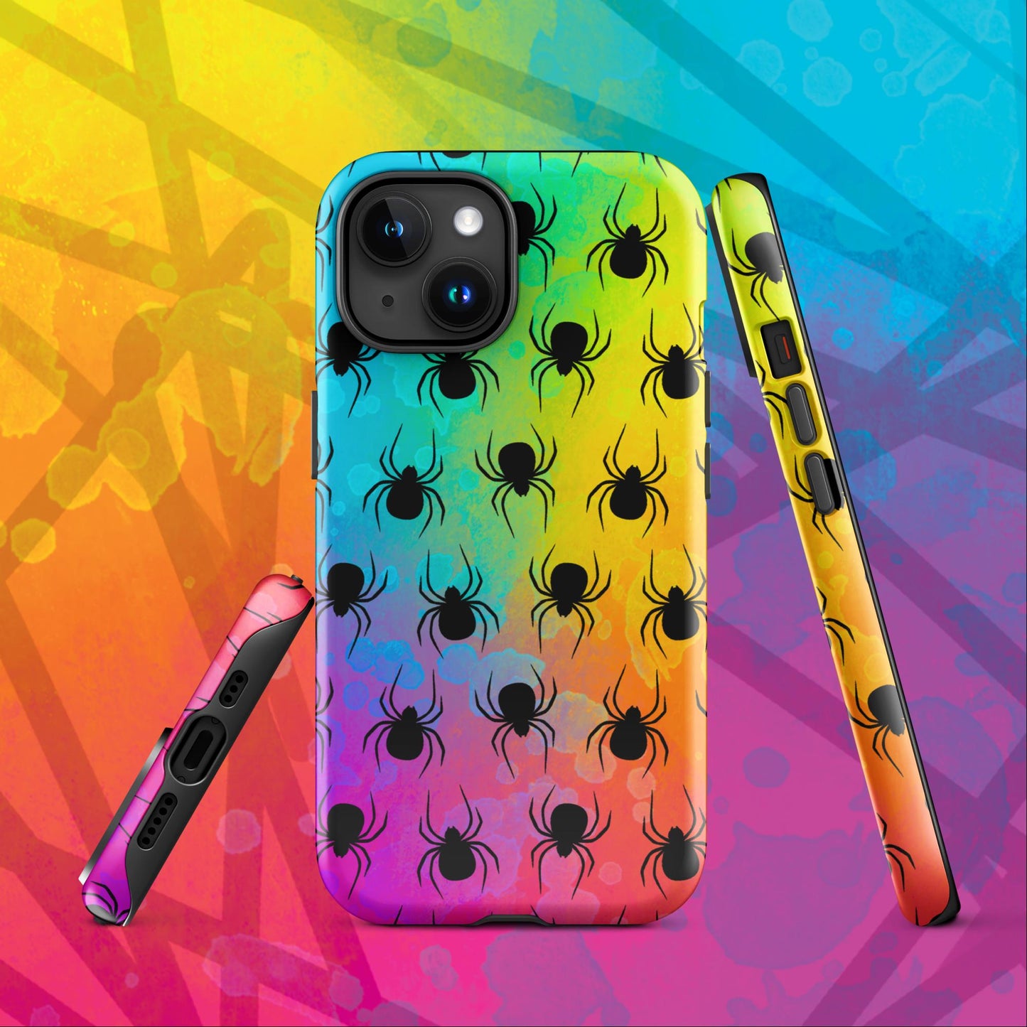 Colorful Spider Tough Case for iPhone®