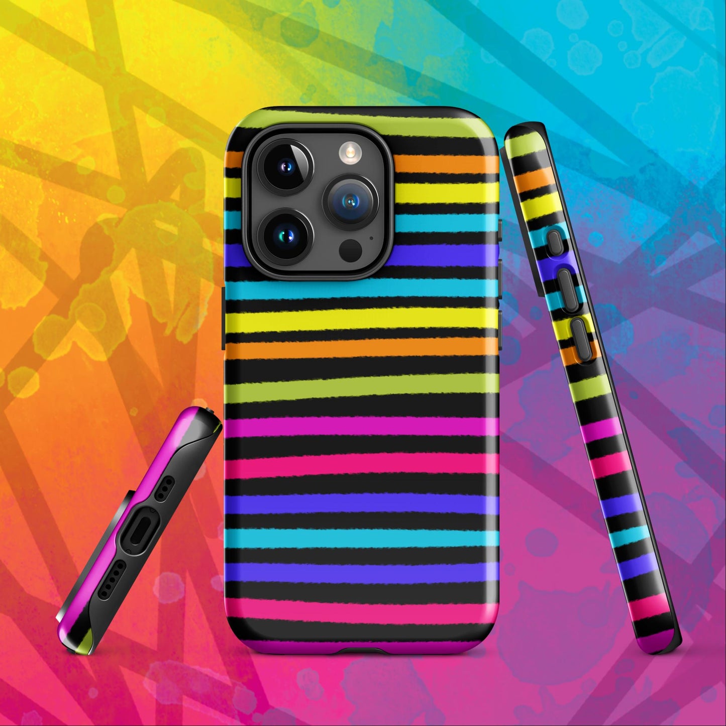 Halloween Stripes Tough Case for iPhone®