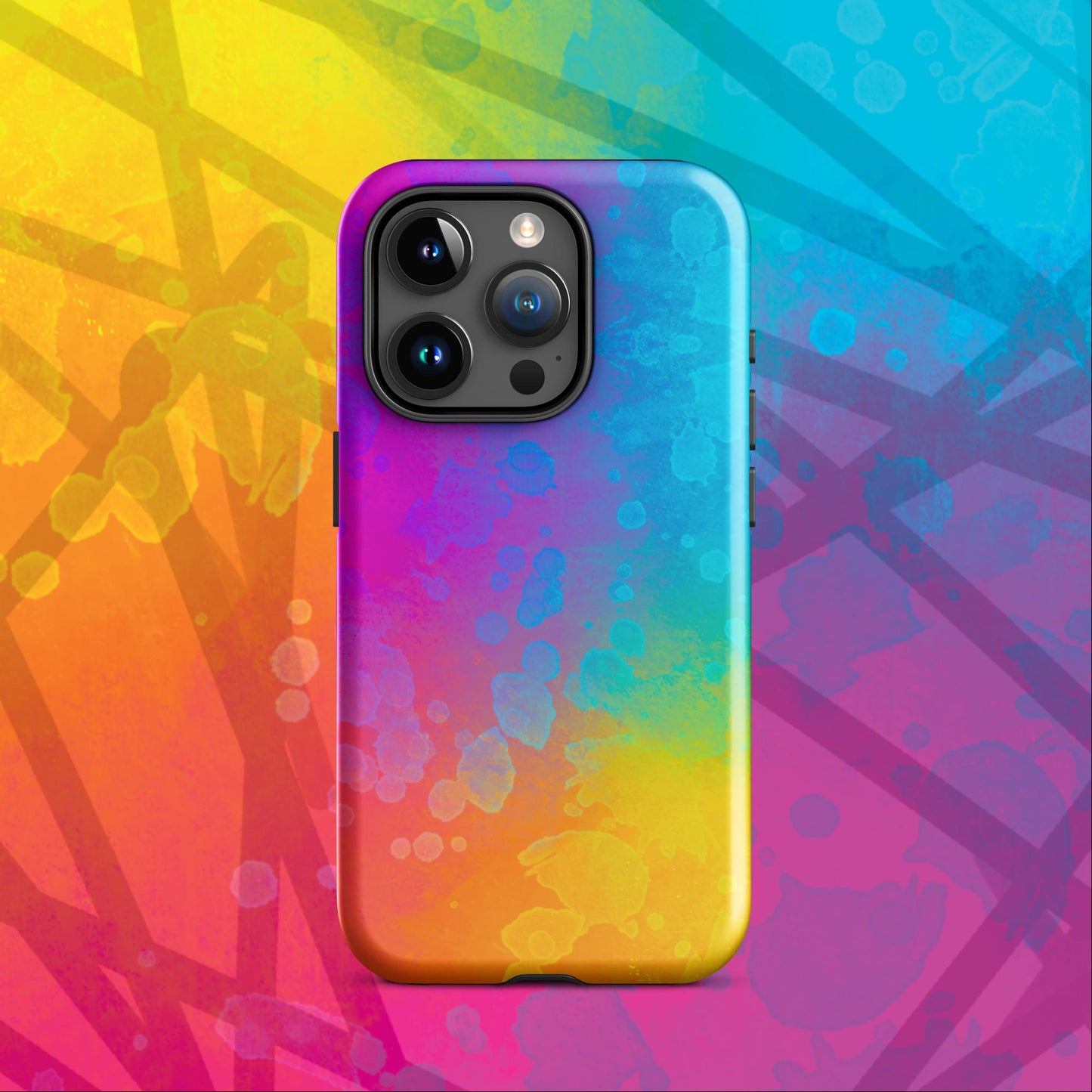 Colorful Halloween Splatter Tough Case for iPhone®