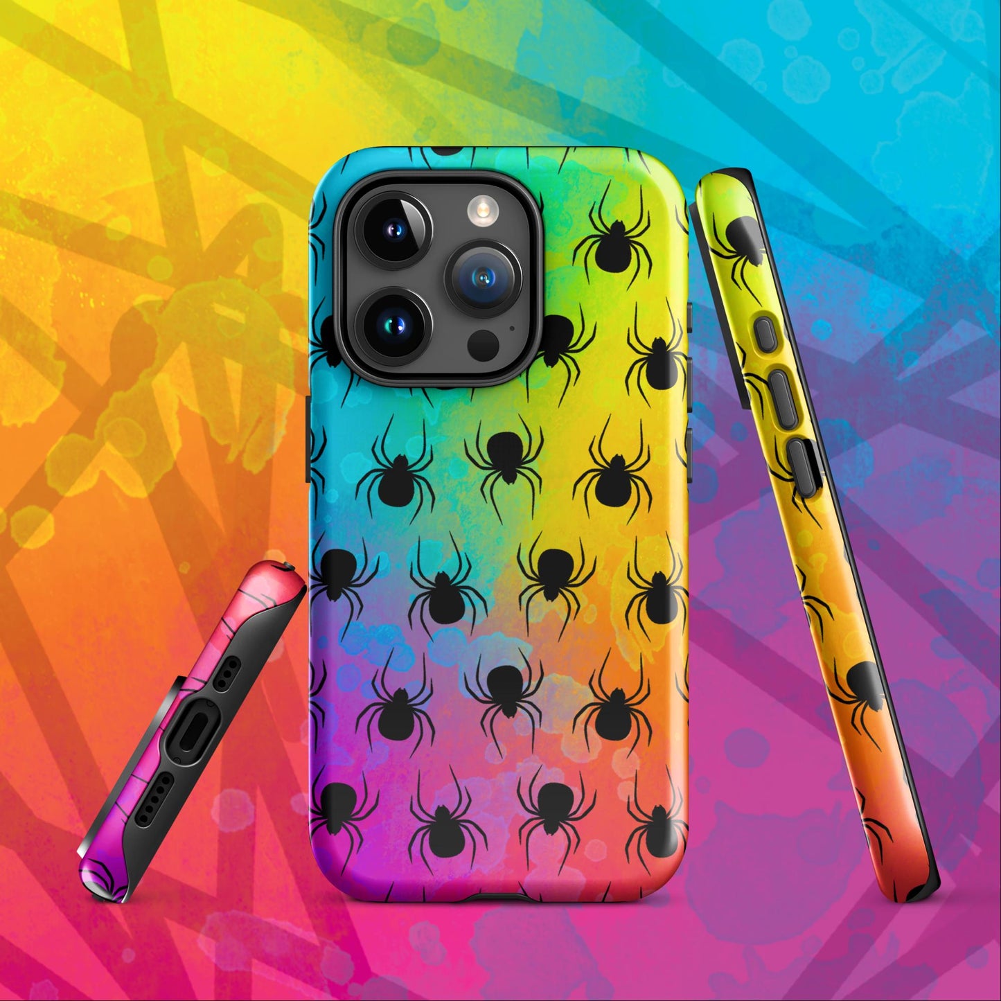 Colorful Spider Tough Case for iPhone®