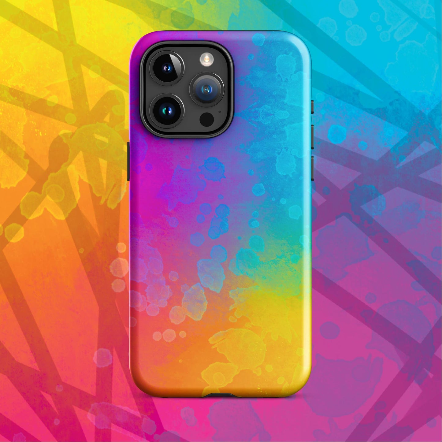 Colorful Halloween Splatter Tough Case for iPhone®