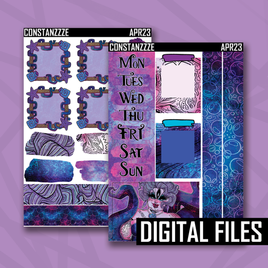 Digital Sea Witch Journaling Kit